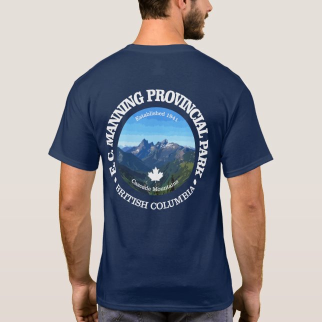 T-shirt Parc provincial EC Manning (Dos)
