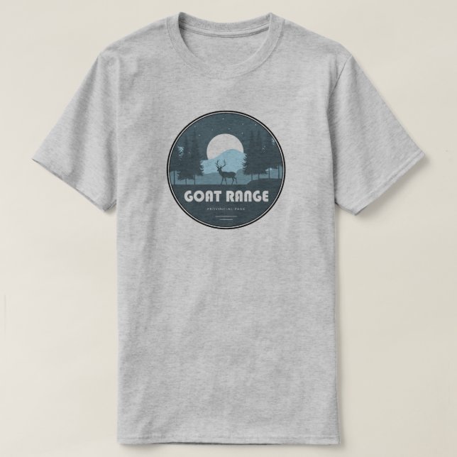 T-shirt Parc provincial Goat Range Cerfs (Design devant)