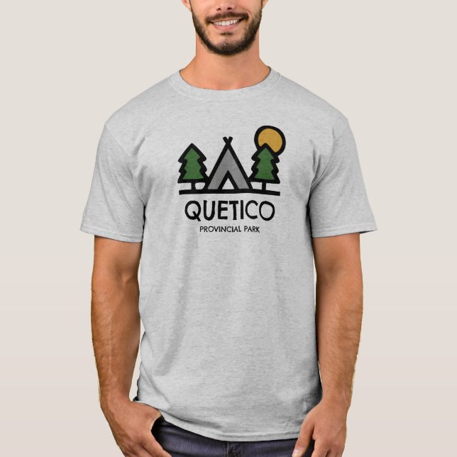 T-shirt Parc provincial Quetico (Devant)