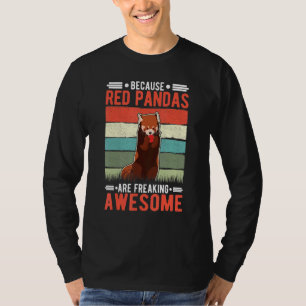 T-shirt Parce Que Les Pandas Rouges Font Des Panda Rouges