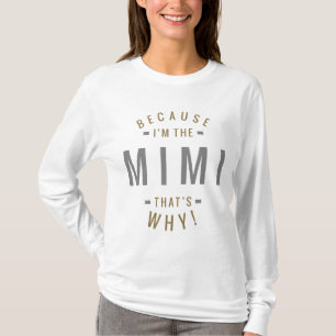 T-shirt Parce que Mimi