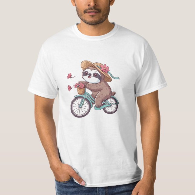 T-shirt Parcours d'aventure à vélo, Parcours d'aventure à  (Devant)
