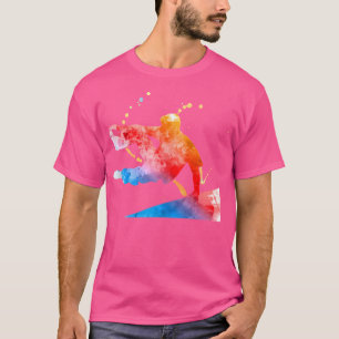 T-shirt Parcours de Parkour Saut Freerunning Obstacle Park