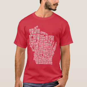 T-shirt Parcs d'État du Wisconsin mis à jour millésime 202