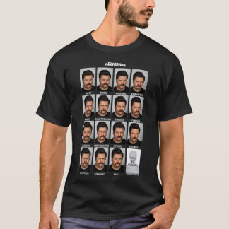 T-shirt Parcs et loisirs de nombreux visages de Ron Premiu