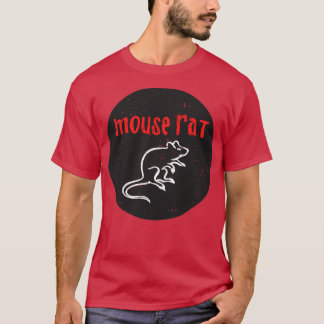 T-shirt Parcs Et Loisirs Souris Tapisserie Rat