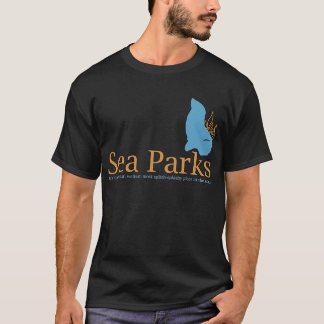 T-shirt Parcs maritimes IT Crowd (Devant)