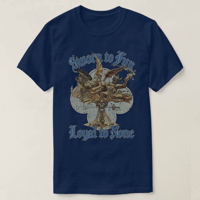 T-shirt Pardon De S'Amuser Loyal À Aucun 1974 (Design devant)