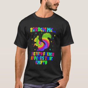 T-shirt Pardonnez-moi votre mangeoire à oiseaux est vide É