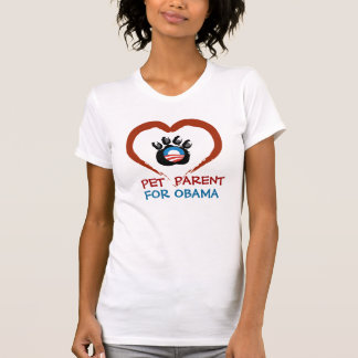 T-shirt Parent d'animal familier pour Obama