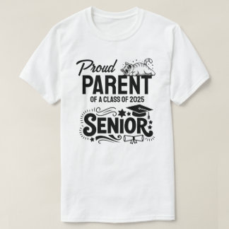T-shirt Parent fier d'un élève de Terminale 2025