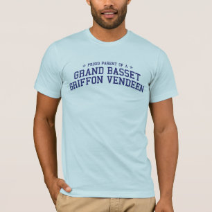 T-shirt Parent fier d'une pièce en t grande de Vendéen d