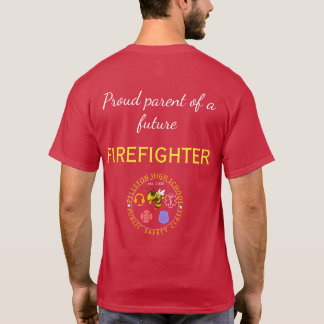 T-shirt Parent fier - Pompiers