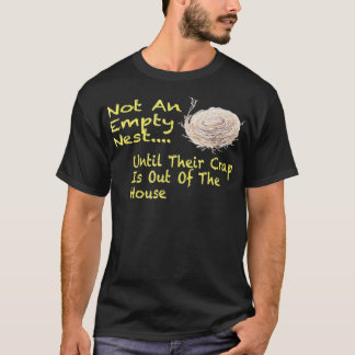 T-shirt Parentalité Humoristique Vide Nester