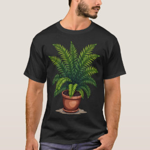 T-shirt Parents de plantes amateur de fougère botanique