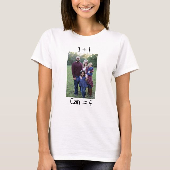 T-shirt Parents maman papa drôle mignonne citation photo d (Devant)