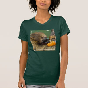 T-shirt Paresse avec le citrouille