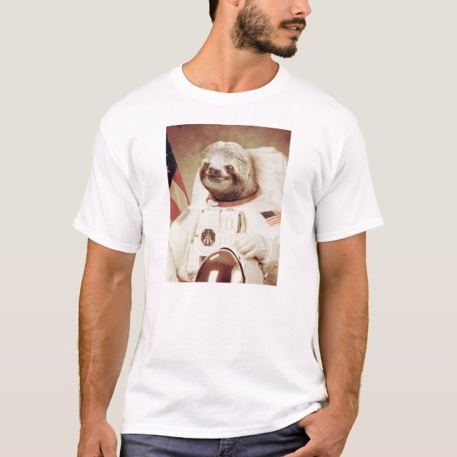 T-shirt Paresse d'astronaute (Devant)