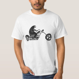 T-shirt Paresse lente sur un vélo rapide