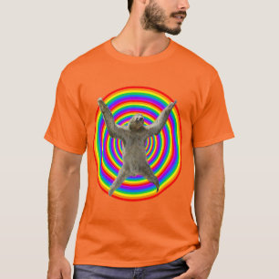 T-shirt Paresse magique d'arc-en-ciel