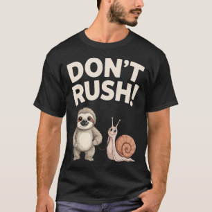 T-shirt Paresseux dit ne pas