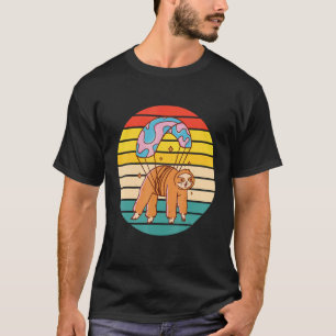 T-shirt Paresseux drôle de saut en parachute