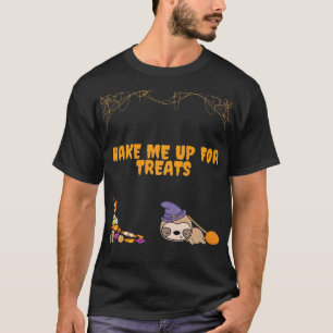 T-shirt Paresseux endormi prêt pour les friandises d'Hallo