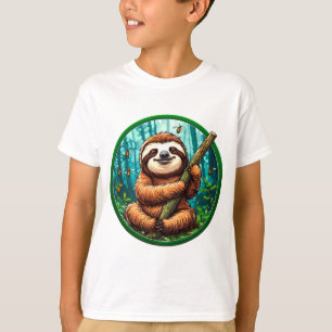 T-shirt 🦥 Paresseux Mignon Cadeau Animal Détendu ✨