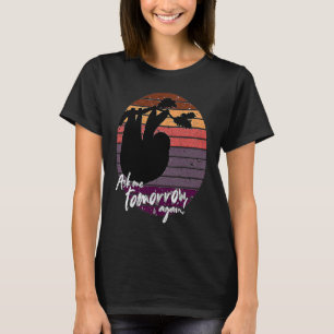 T-shirt Paresseux pyjama chemise de nuit paresse