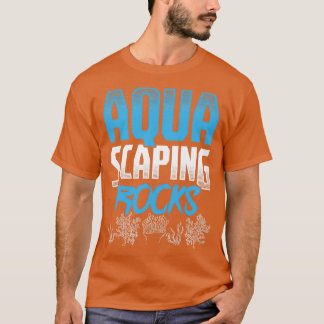 T-shirt Parfait Aquascape Design Citation I Love Aquascapi