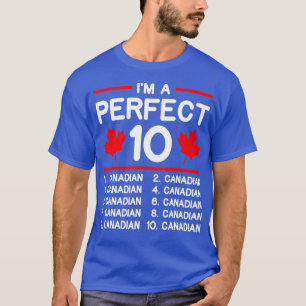 T-shirt Parfait drapeau canadien Feuille d'érable Funny Ca