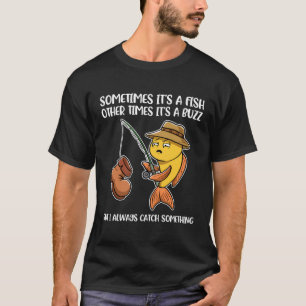 T-shirt Parfois C'Est Un Poisson, D'Autres Fois C'Est Un B