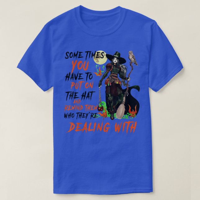 T-shirt Parfois Il Faut Mettre Sur Le Casquette - Hallowee (Design devant)