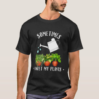 T-shirt Parfois J'Ai Regardé Mes Amateurs Plante De Housep