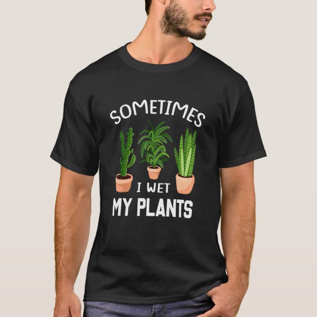 T-shirt Parfois, J'Ai Regardé Mes Plantes 1 (Devant)