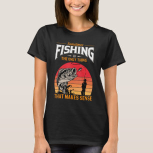 T-shirt Parfois, La Pêche Est La Seule Chose Que Les Homme