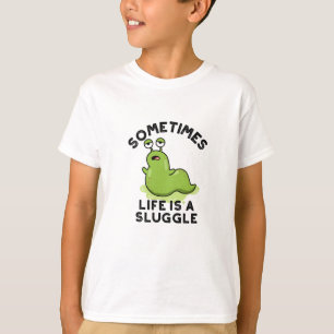 T-shirt Parfois, La Vie Est Un Jeu De Luge Amusant