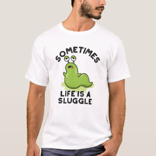 T-shirt Parfois, La Vie Est Un Jeu De Luge Amusant