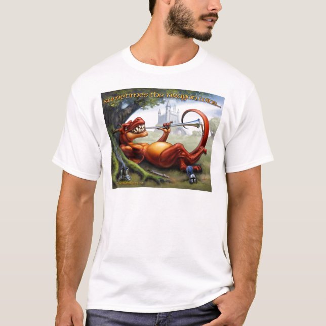 T-shirt Parfois le Dragon gagne (Devant)