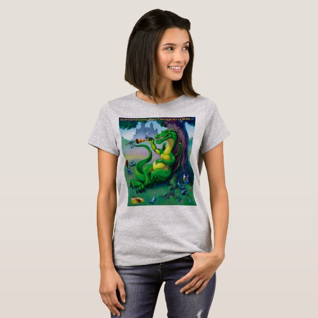 T-shirt Parfois le Dragon gagne (Devant entier)