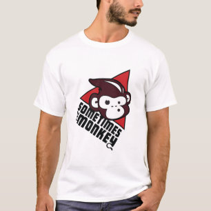 T-shirt Parfois, le tireur des singes