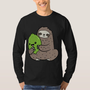 T-shirt Parfum Avec Fruit Lime Cute Lime Et Sloth