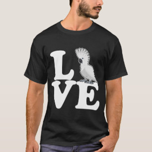 T-shirt Parfum Cockatoo Amour Animaux Animaux de compagnie