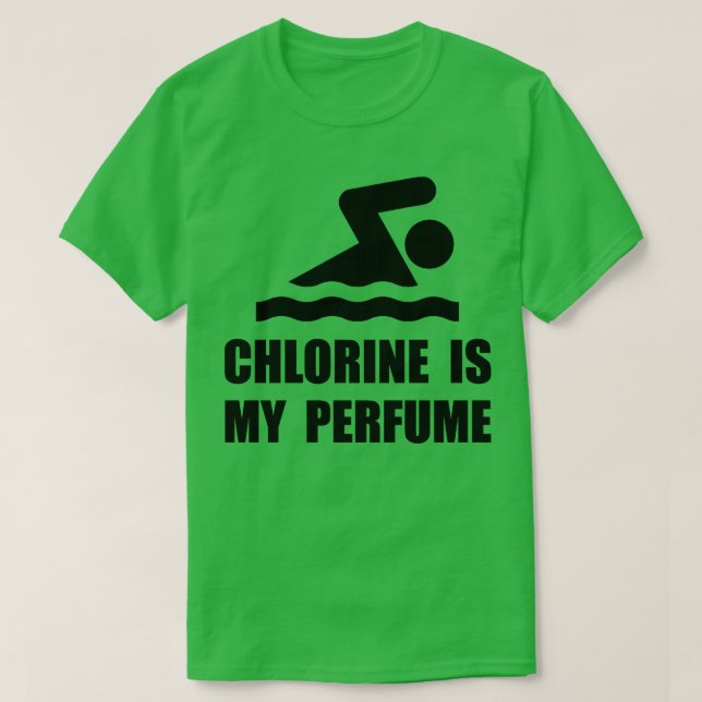 T-shirt Parfum de chlore (Design devant)
