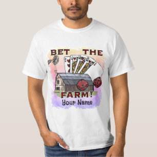 T-shirt Parier Le Poker Agricole