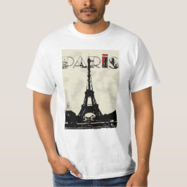 T-shirt Paris eifel tower jnf