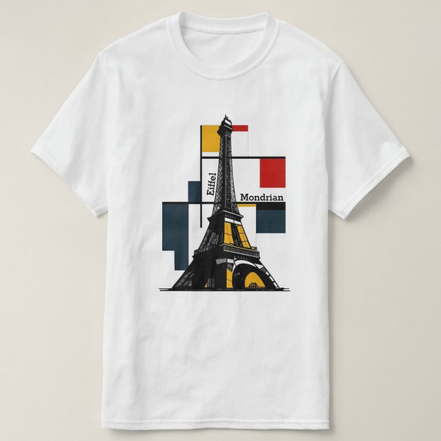T-shirt paris eiffel tower jnf (Design devant)