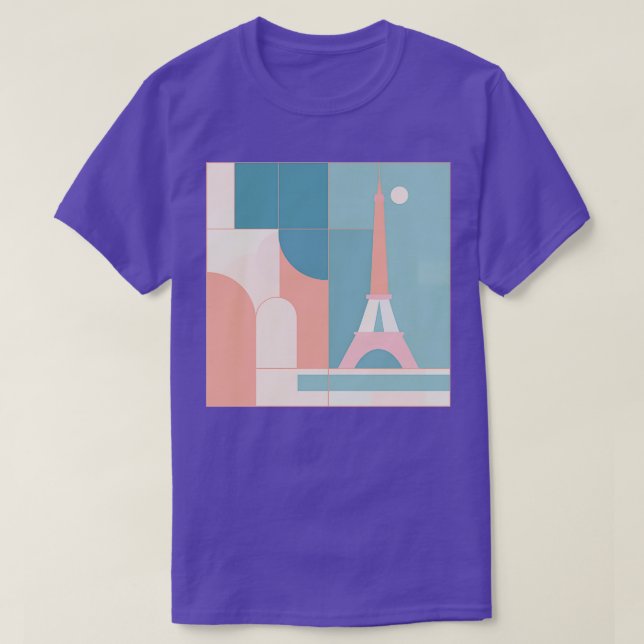 T-shirt Paris France (Design devant)