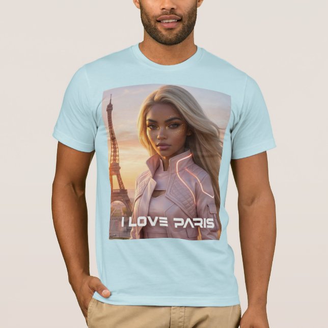 T-SHIRT PARIS - FRANCE (Devant)