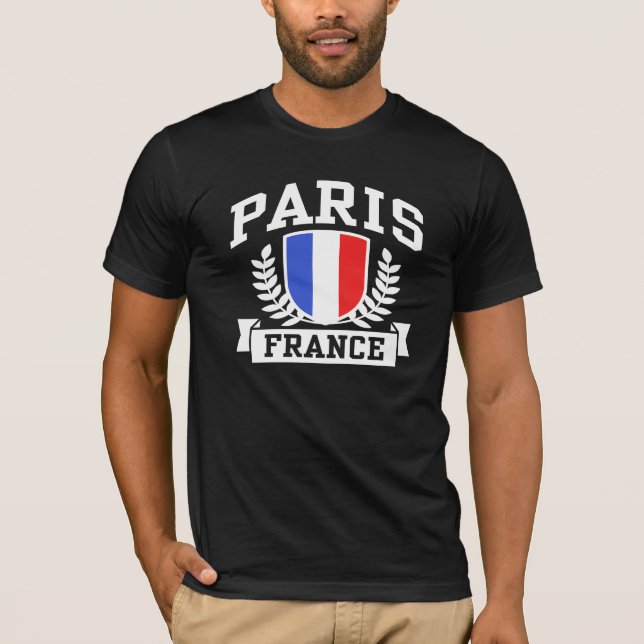 T-shirt Paris France (Devant)